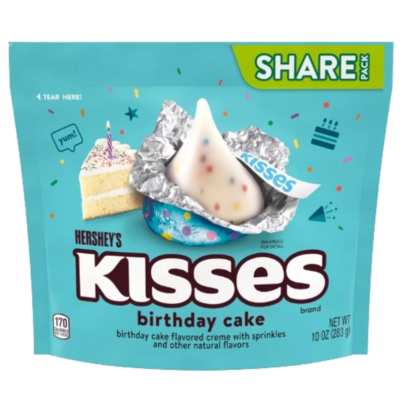 Hershey’s Kisses Birthday Cake 10 oz. Bag