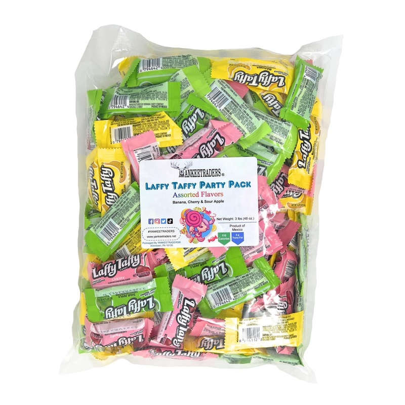 Laffy Taffy Party Pack, Assorted Flavors, 3 Pounds Bulk
