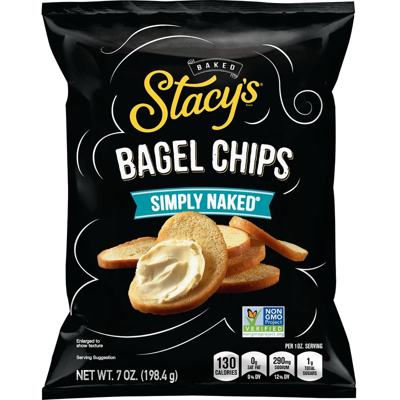 Stacy’S Simply Naked Bagel Chips, 7 Ounce (Pack Of 12)