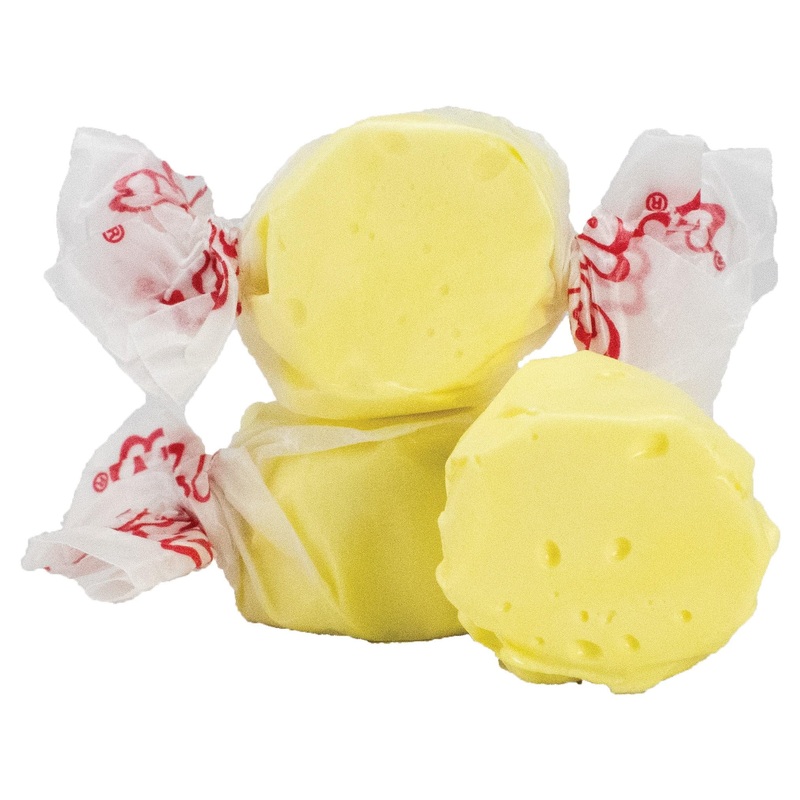 Taffy Town Saltwater Taffy – Butter | Gourmet | Nougat-Style Candy | Soft & Delicious | Summer Snack Treats | Party Good Candies