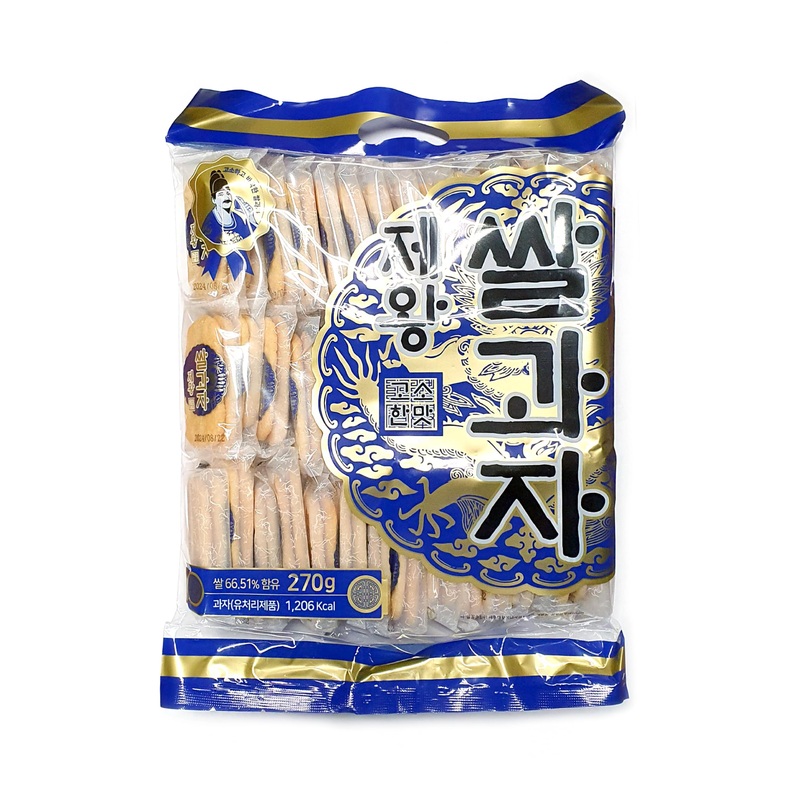 Dead Skin K-Food Korean Rice Cracker Savory Flavor Rice Snack Korean Rice Chips Not Too Sweet Individually Packaged 270G