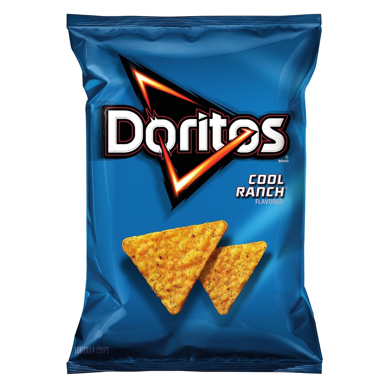 Doritos Flavored Tortilla Chips, Cool Ranch, 42 Ounce (Pack Of 4)