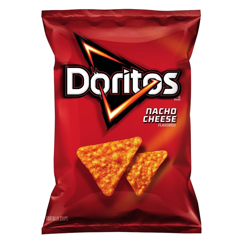Doritos Flavored Tortilla Chips, Nacho Cheese, 42 Ounce (Pack Of 4)