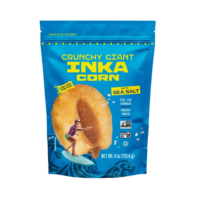 Inka Corn Nuts, Gluten Free Roasted Giant Corn, Original Flavor, 4 Ounce (Pack Of 36)