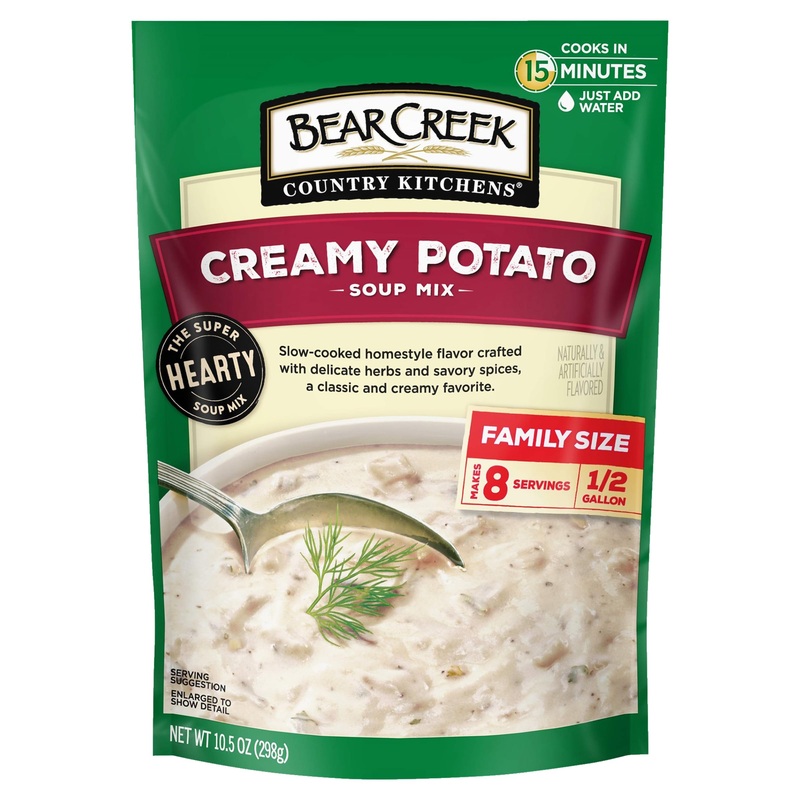 Bear Creek Soup Mix, Creamy Potato, 10.5 Ounce (Pack Of 6)