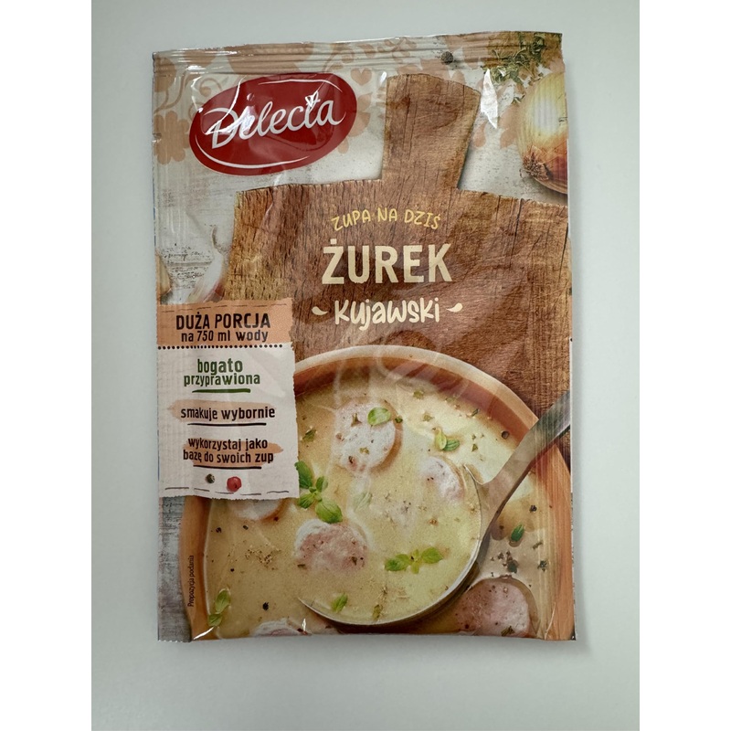 Delecta Zurek Kujawski Homestyle White Borscht Sour Soup Mix (5-Pack)