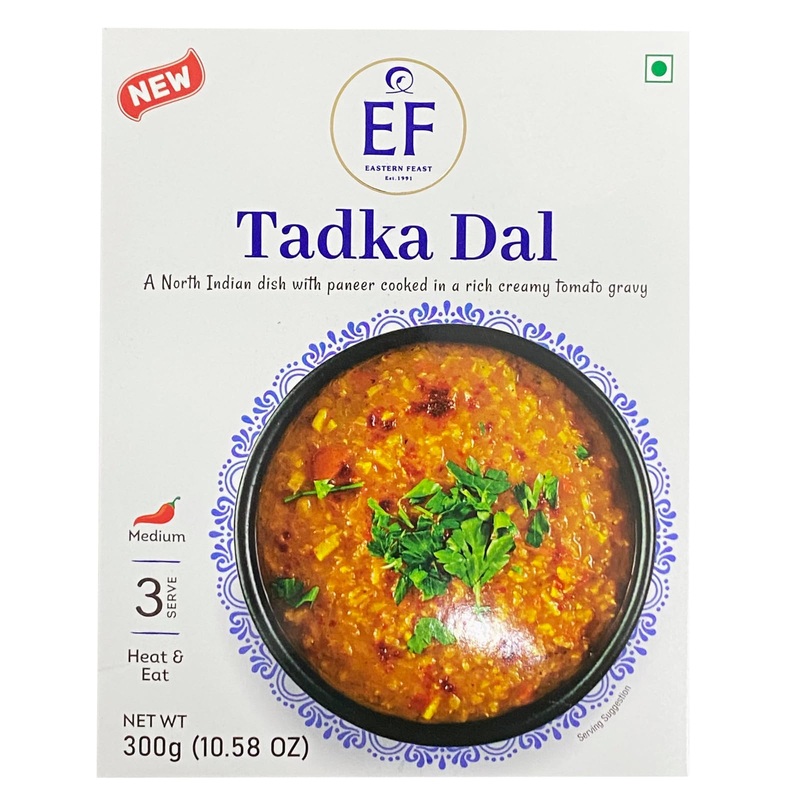 Eastern Feast – Ready To Eat Vegetarian Meals, 10.58 Oz (Pack Of 10, Tadka Dal)