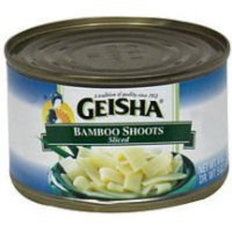 Geisha Sliced Bamboo Shoots (Pack Of 4) 8 Oz Cans