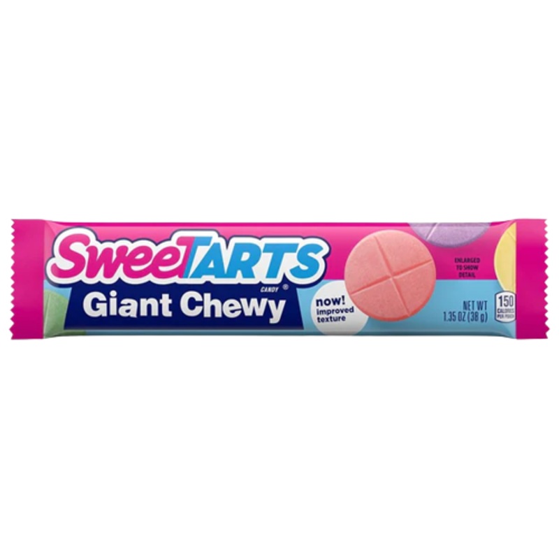 Giant Chewy SweeTARTS Tangy Candy – 1.35-oz. Package