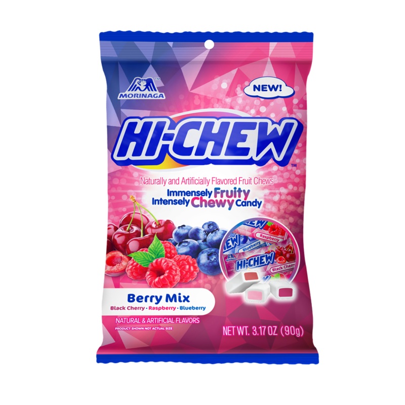 Hi-Chew Berry Mix Fruit Chews – 3.17-oz. Bag