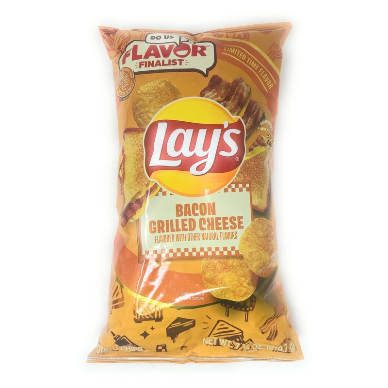 Lay’S Bacon Grilled Cheese Flavored Potato Chips 7.75 Oz 1 Bag