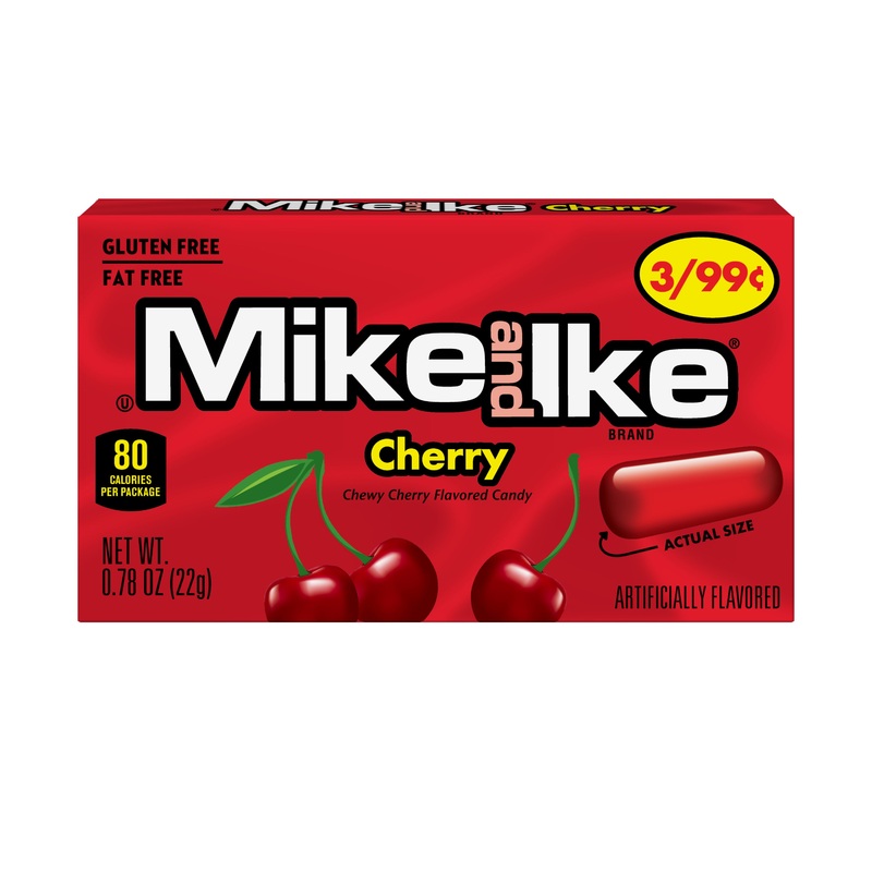 Mike and Ike Cherry 0.78 oz. Box