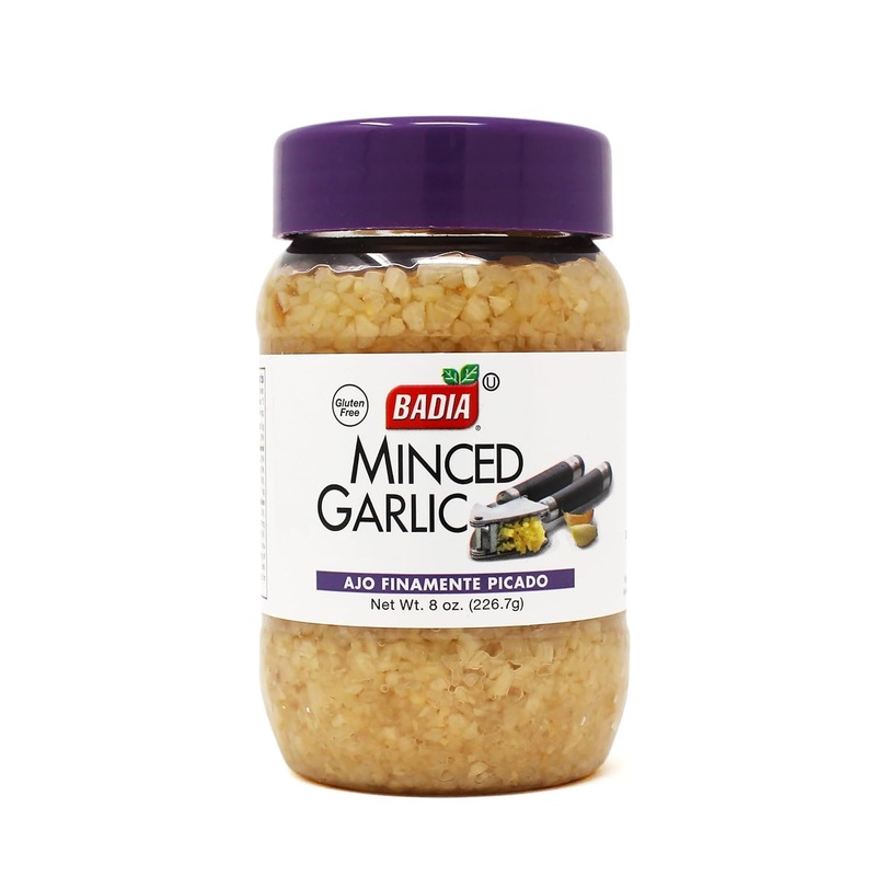 Minced Garlic In Water – 8 Oz
