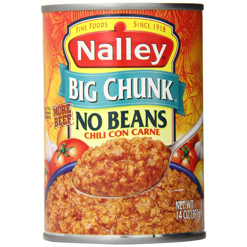 Nalley Chili Con Carne No Beans, 14-Ounce Cans (Pack Of 6)