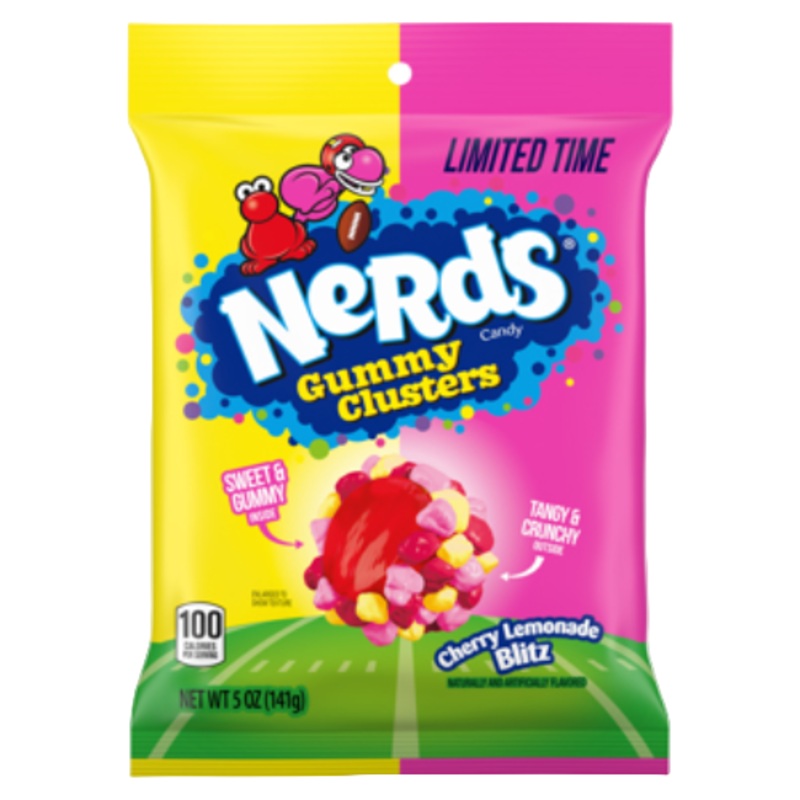 Nerds Gummy Clusters Cherry Lemonade Blitz Bags