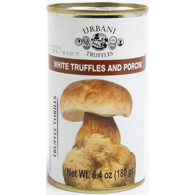 Urbani Truffles White Truffles & Porcini Sauce 180G (6.4Oz) – Italian Gourmet Truffle Sauce For Pasta, Risotto, And Meats, All-N