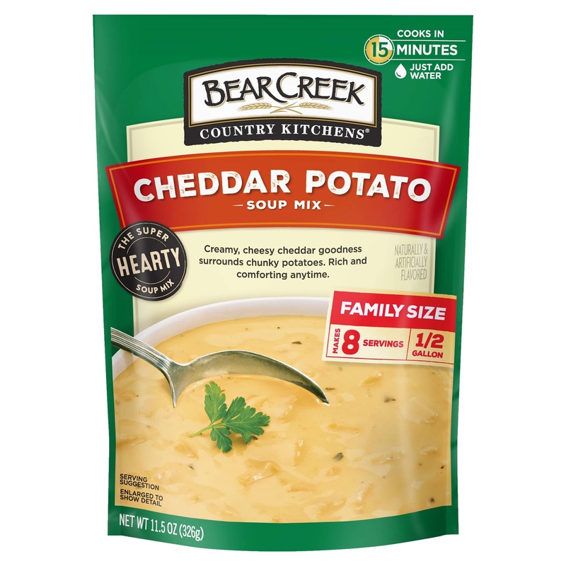 Bear Creek Soup Mix, Cheddar Potato, 11.5 Ounce (Pack Of 6)