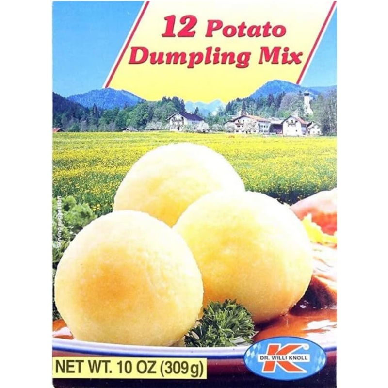 Dr. Willi Knoll 12 Potato Dumpling Mix -10Oz, Imported From Germany
