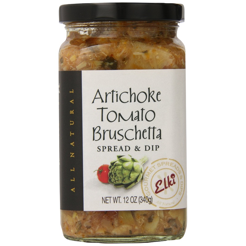 Elki’S Gourmet Artichoke Tomato Bruschetta, 12 Ounce
