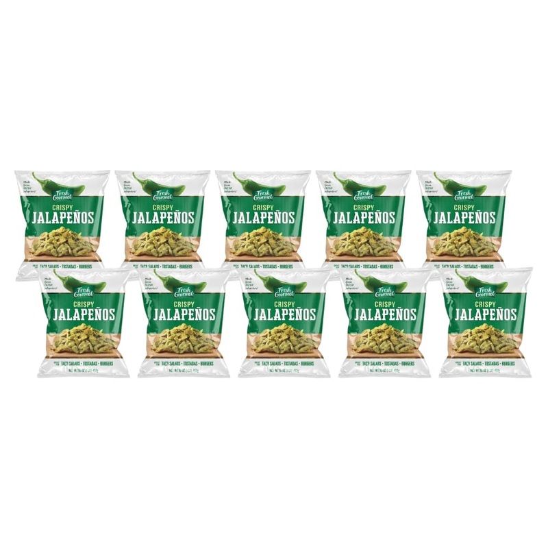 Fresh Gourmet Crispy Jalapenos, Lightly Salted, 16 Ounce