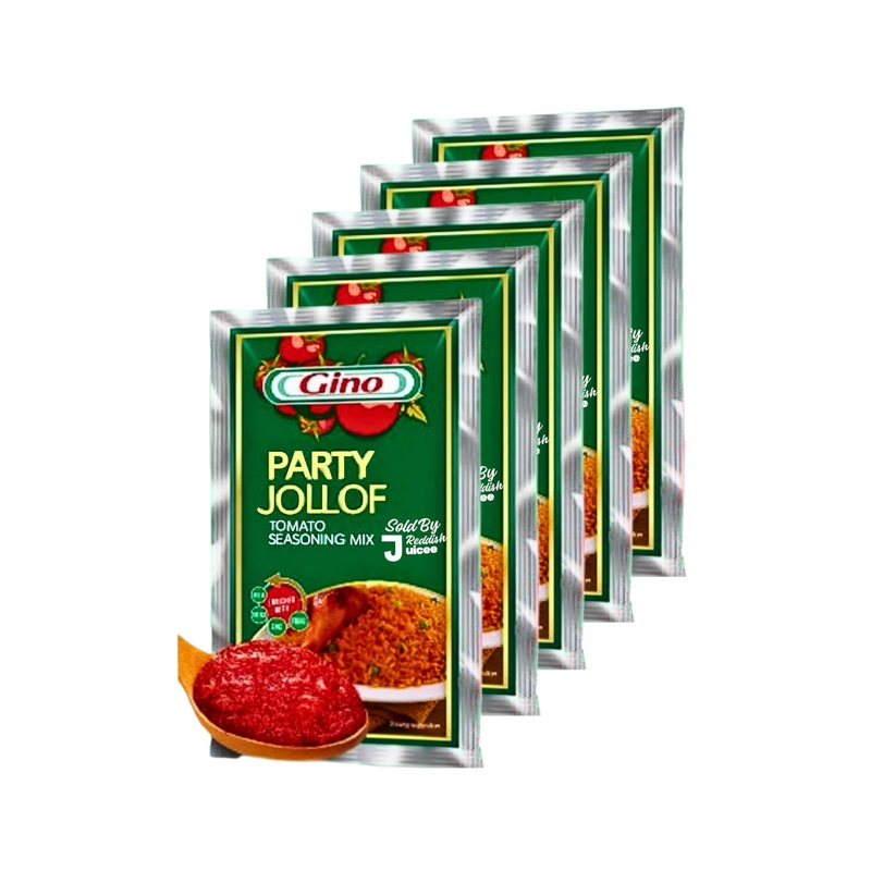Generic Gino Party Jollof Rice Seasoning Tomato Paste (1 Roll (5 Packs)