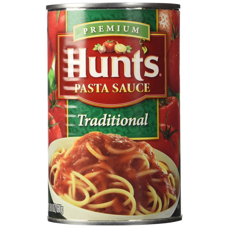 Hunt’S, Premium Pasta Sauce, Traditional, 24Oz Can (Pack Of 6)