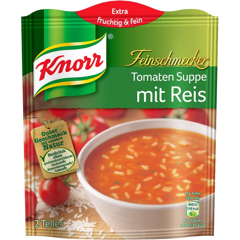 Instant Tomato Soup With Rice 2 Portions/ 1Pc.