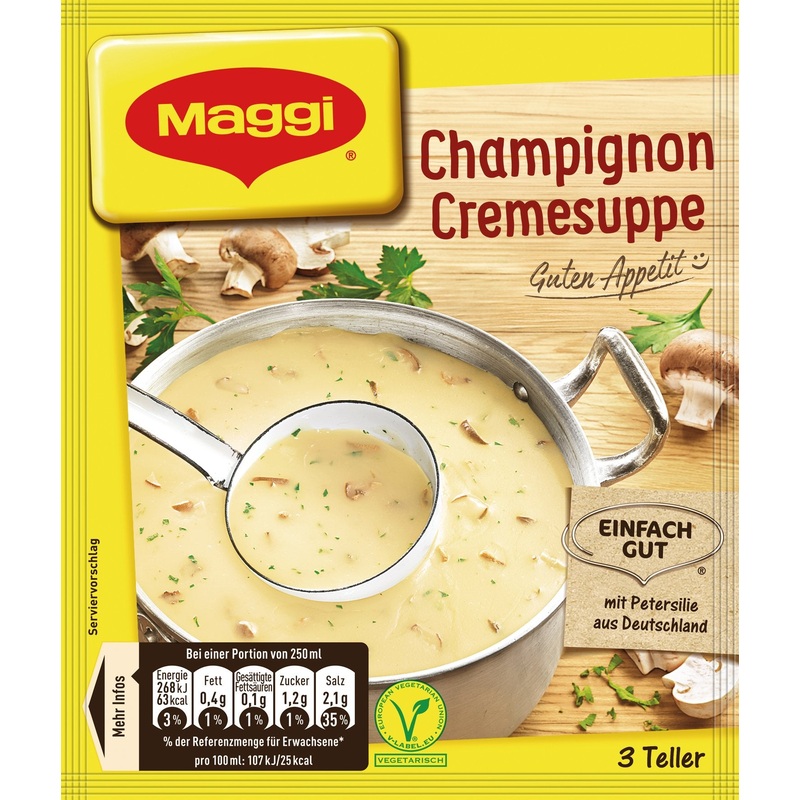 Maggi – Champignon Cremesuppe (Mushroom Cream Soup Mix)