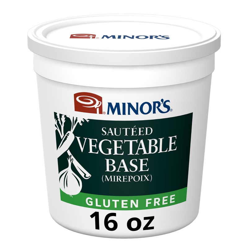 Minor’S Sauteed Vegetable Base, Vegetarian, Instant Vegetable Stock And Base, Great For Soup Broth And Sauces, No Added Msg, Glu