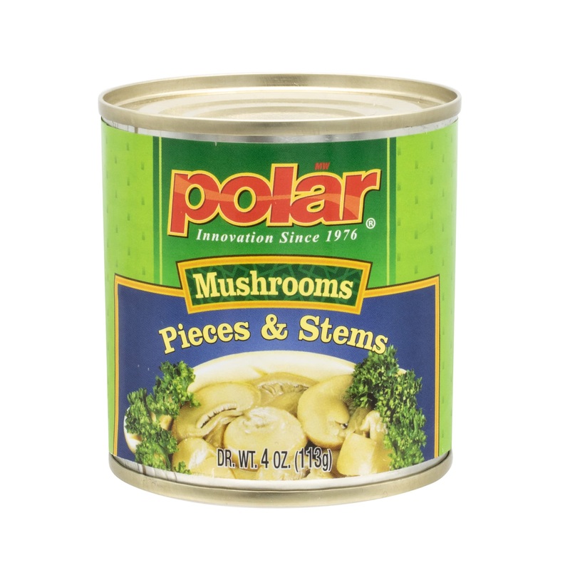Mw Polar Mushrooms, Pieces & Stems, 4 Oz (Pack Of 1), Great For Grilled, Sauteed, Soup, Chowder, Salad, Pizza, Pasta, Breakfast