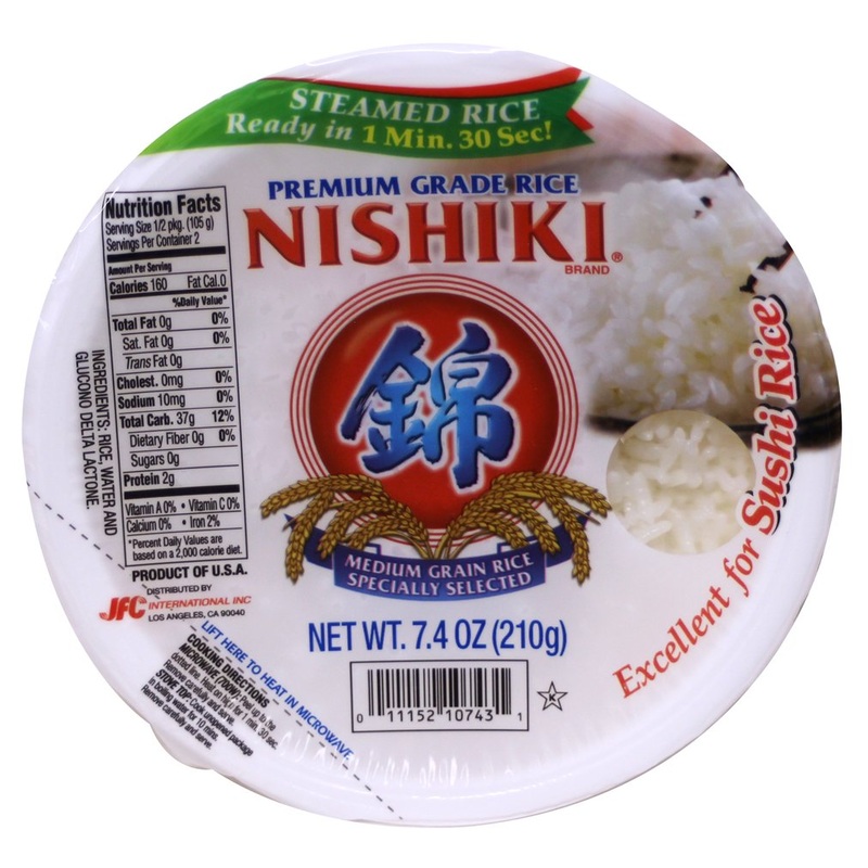 Nishiki Rice,White,Rte Cooked