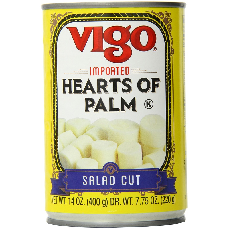 Vigo Salad Cut Palm Hearts, 14 Ounce (Pack Of 12)