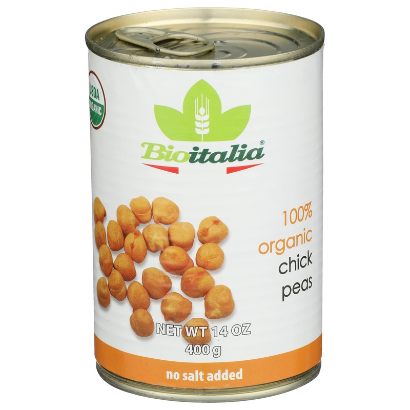 Bioitalia Organic Chickpeas, 14 Oz