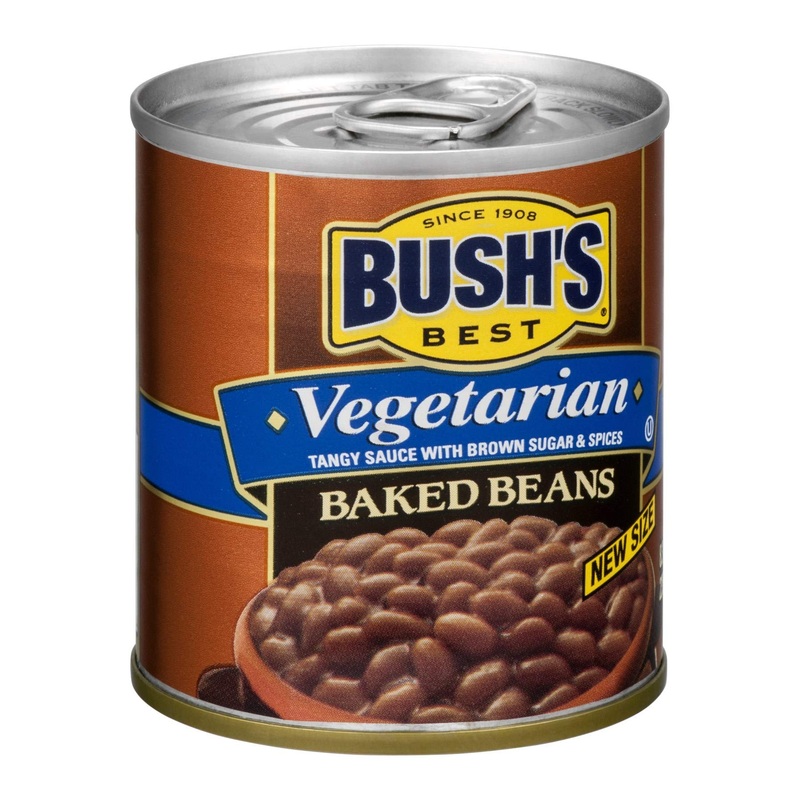 Bush’S Best Vegetarian Baked Beans- Canned Beans, Baked Beans,Kosher, Source Of Plant Based Protein And Fiber, Low Fat, Gluten F