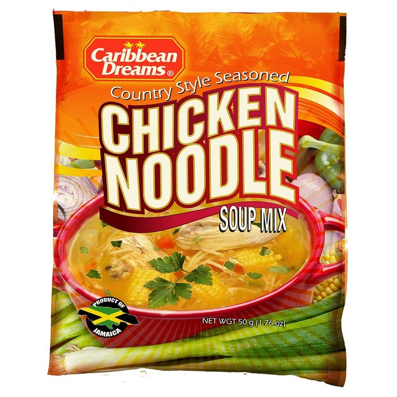 Caribbean Dreams Jamaican Chicken Soup, 1.76 Oz (Pack Of 10)