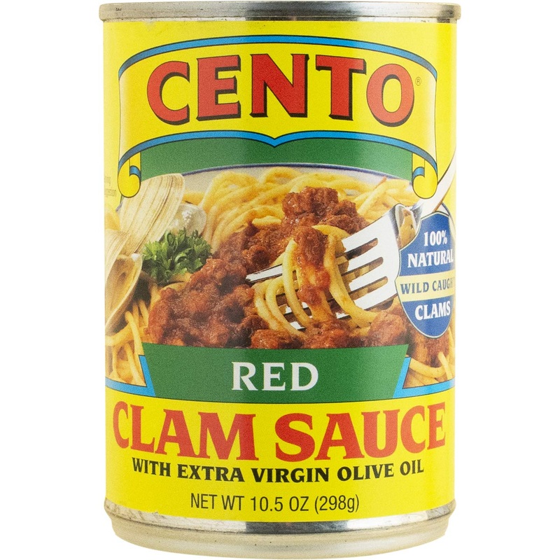 Cento Red Clam Sauce, 10.5 Ounce Cans (Pack Of 12)