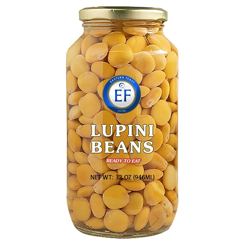 Eastern Feast – Lupini Beans Ready To Eat, 32 Oz (946 Ml)