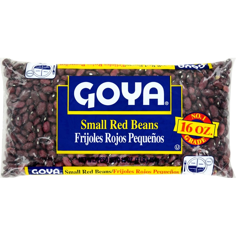 Goya Small Red Beans, Dry, 1 Pound Bag