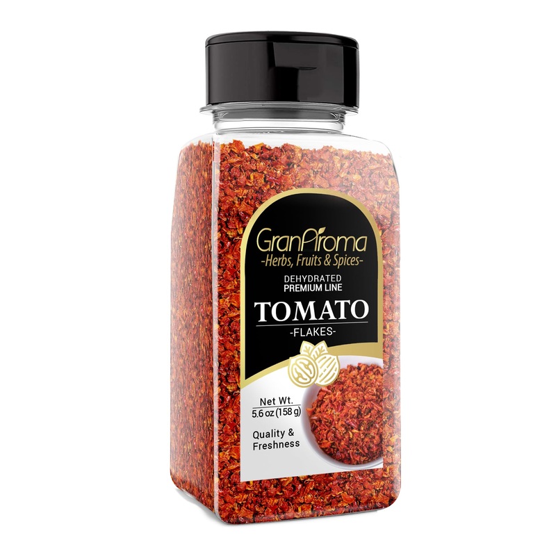 Granaroma Tomato Flakes, 5.6 Oz, Dehydrated Flakes, Soups & Sauces, Versatile