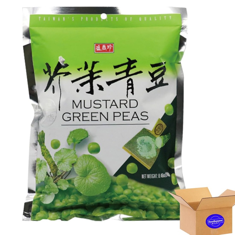Mustard Flavor Green Peas 240G/8.46Oz Pack Of 1