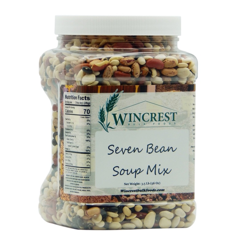 Seven Bean Soup Mix – 3.5 Lb Tub