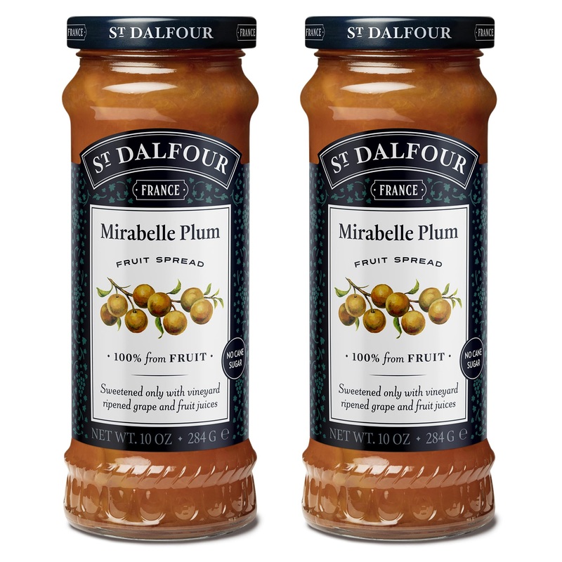 St. Dalfour Mirabelle Plum Fruit Spread – 10Oz – 100% From Fruit, No Artificial Ingredients, Non-Gmo, No Cane Sugars, All Natura
