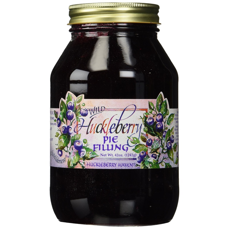 Wild Huckleberry Pie Filling Jar, 42Oz