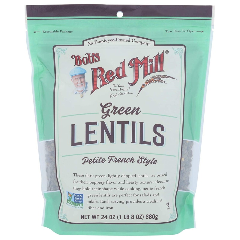 Bob’S Red Mill Petite French Green Lentils, 24 Ounce (Pack Of 2)
