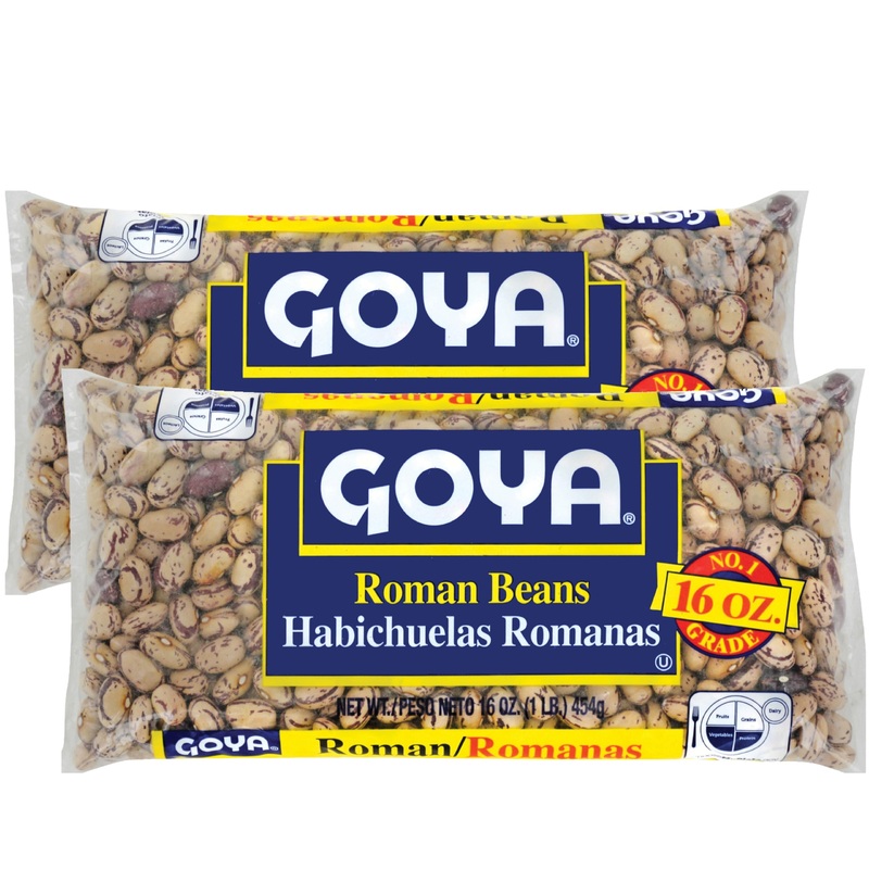 Goya Foods Roman Beans, 16 Ounce (Pack Of 2)
