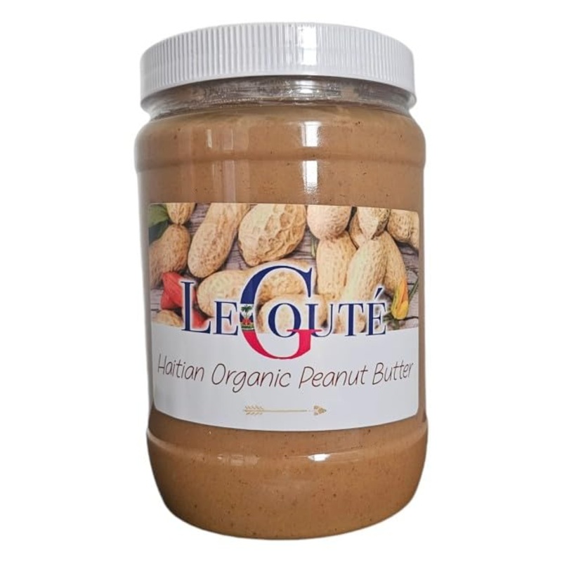 Haitian Organic Peanut Butter, 32 Oz Xl Sweet & Spicy