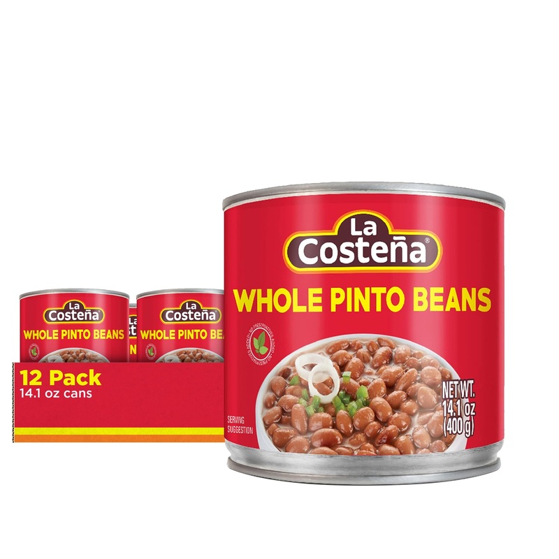 La Costea Whole Pinto Beans 14.1 Oz (12-Pack)
