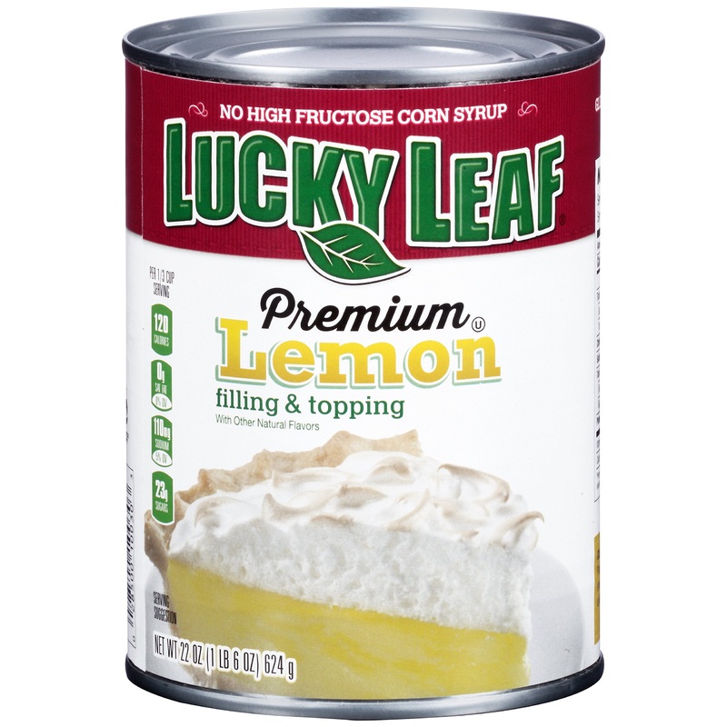 Lucky Leaf Premium Lemon Fruit Filling & Topping, 22 Ounce (Pack Of 8)