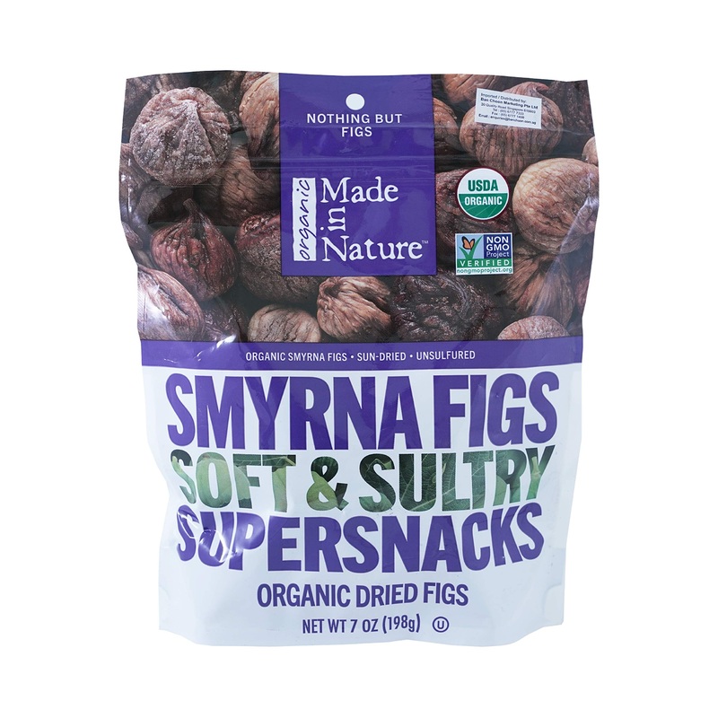 Made In Nature Organic Dried Figs Smyrna, 7 Oz