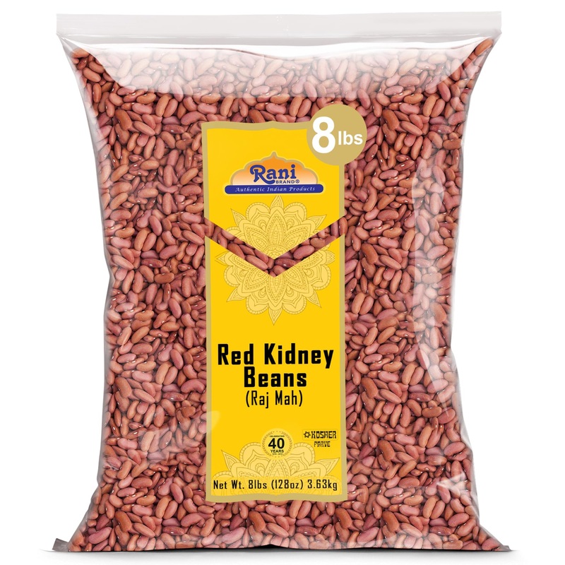 Rani Red Kidney Beans, Light 128Oz (8Lbs) 3.63Kg Bulk ~ All Natural | Vegan | Gluten Friendly | Non-Gmo | Kosher | Raj Mah